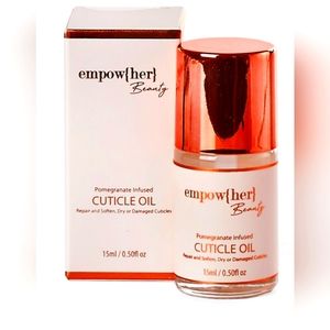 New!! Empow (her) Beauty pomegranate infused cuticle oil